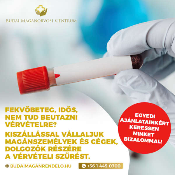 Laborvizsgálat kiszállással